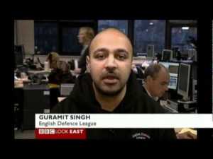 Guramit Singh on BBC TV