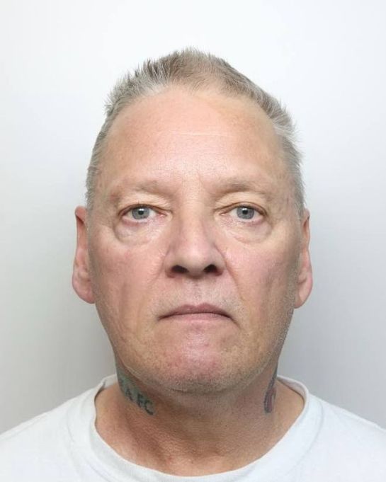 Terence Poxon, of Shelton Lock, threatened the taxi driver with a wooden baton (Image: Derbyshire police)