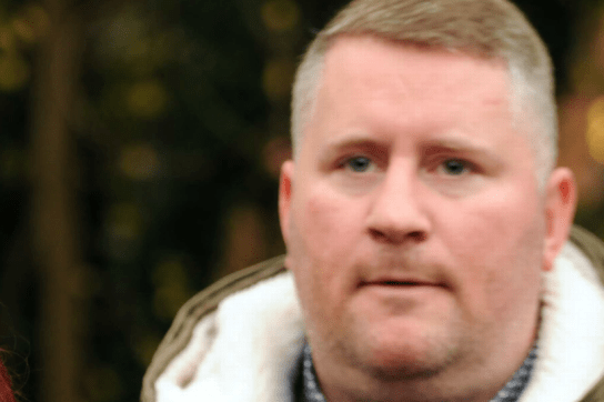 Paul Golding pictured outside Sevenoaks Magistrates' Court