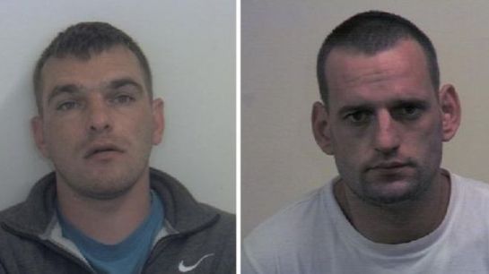 Dale Jones and Damien Hunt were found guilty of killing Mushin Ahmed 