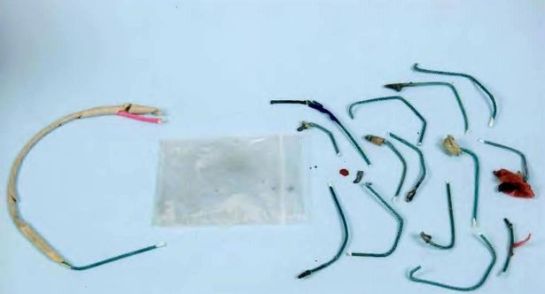 A selection of fuses that Peter Morgan could have used to create a bomb