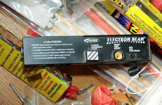 A military expert confirmed the items in Peter Morgan's home could make a bomb