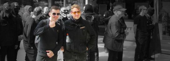 Alex Davies (l) and Ben Raymond 