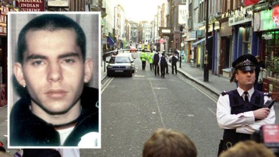 David Copeland who bombed the Admiral Duncan pub in Soho and other targets in London 