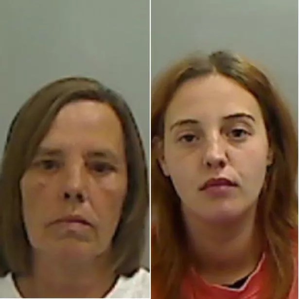 Mum Amanda Walton and daughter Megan Davison