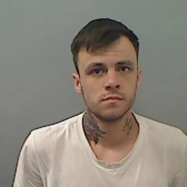 Matthew Putson kicked and punched a police officer during the Middlesbrough riots