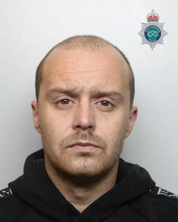 Dominic Cartwright, 34, was sentenced to 28 months imprisonment for violent disorder during the Hanley riots which took place on Saturday August 3 2024.