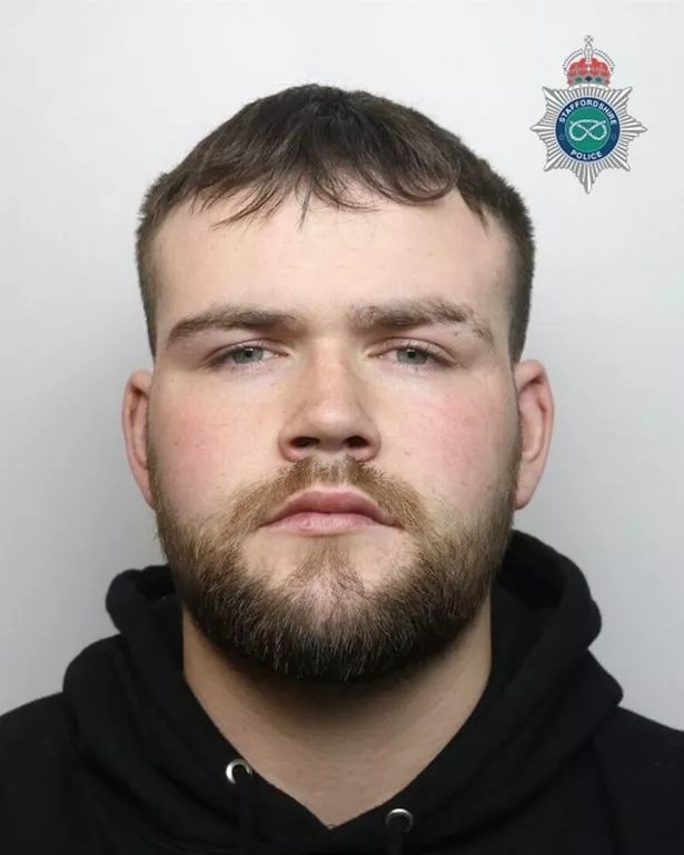 Ryan Perry, 23, was sentenced to 22 months imprisonment after pleading guilty to violent disorder and assaulting two police officers during the Hanley riots on Saturday August 3 this year.